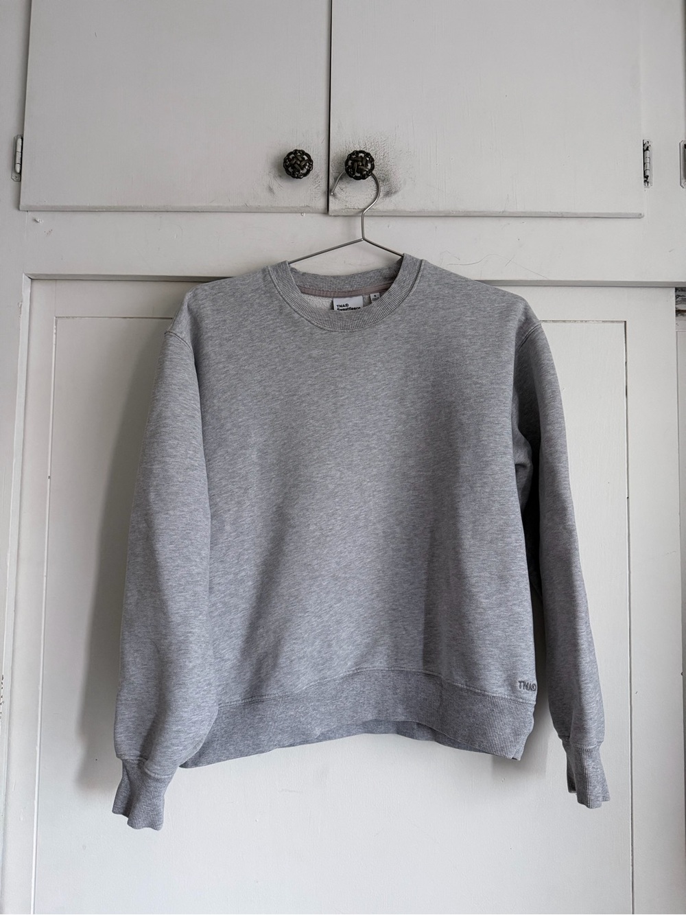 Aritzia TNA Cozy Fleece Sweatshirt - Gray
